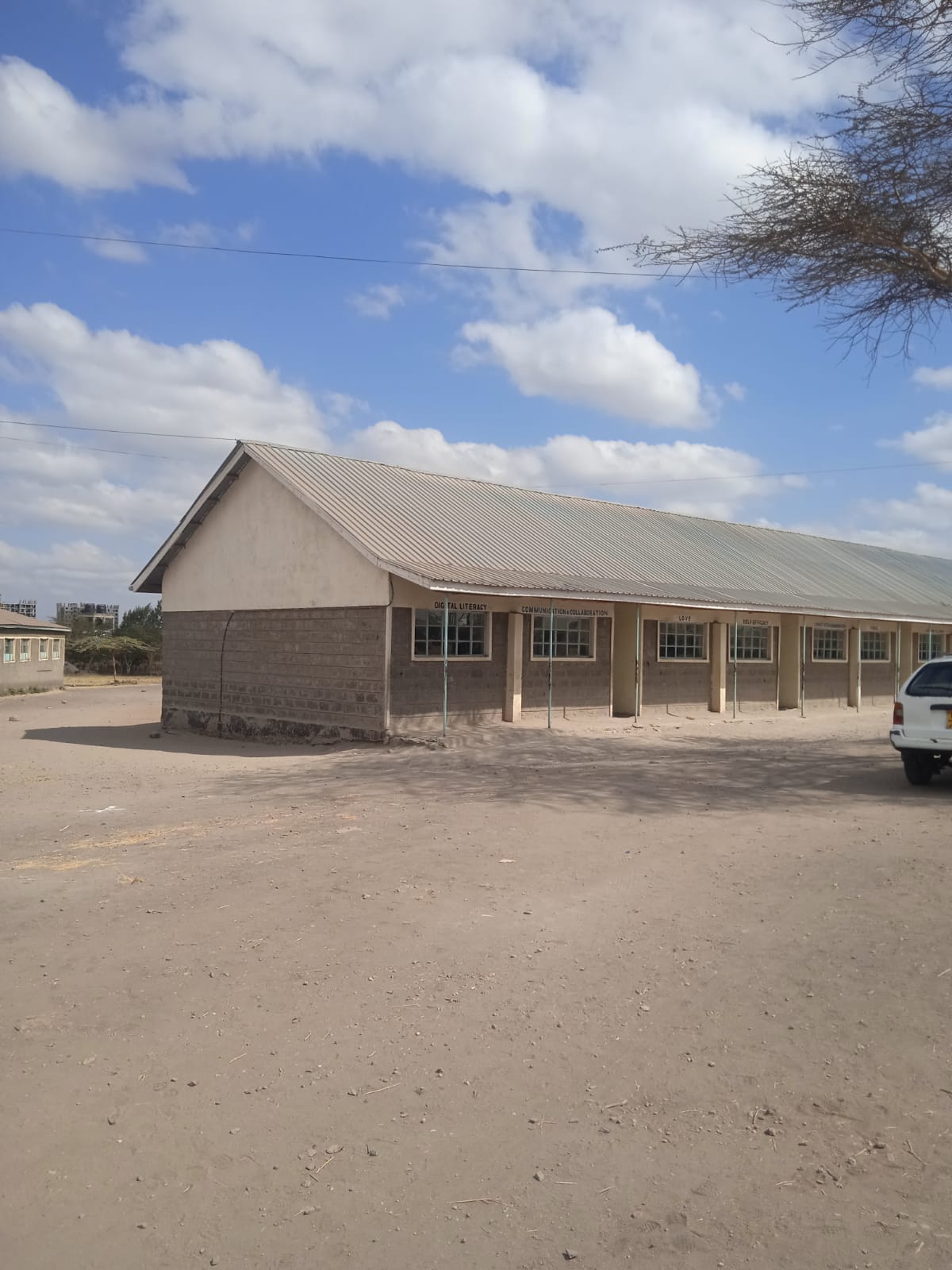 Kajiado Township school water project site